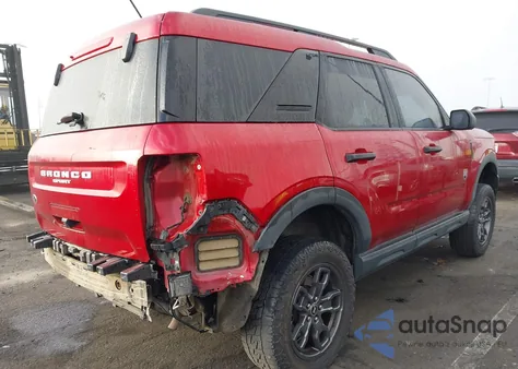 2021 Ford Bronco Sport Big Bend from USA, damaged, VIN 3FMCR9B63MRA16770
